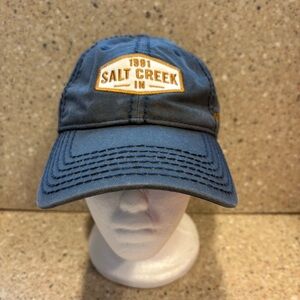 Unisex OURAY Brown County Salt Creek Indiana Baseball Cap, Navy Blue